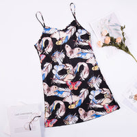 Sexy V-neck suspender nightdress