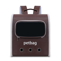 Large Capacity Portable Cat Backpack Transparent Window