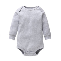 Baby jumpsuit with long sleeves