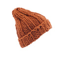 Ladies Knitted Hat Keeps Warm In Winter Solid Color