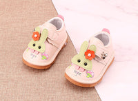 Girl with bell calling shoes