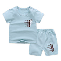 Children's short sleeve suit