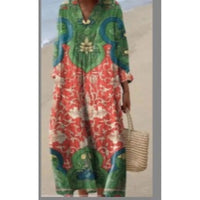 European And American Style Shirt Dress For Women