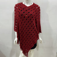 Korean Style Loose New Fashion All-matching Hollow Out Sweater