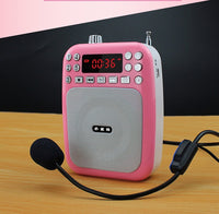 Waist hanging outdoor advertising loudspeaker