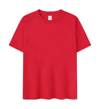 Children's Solid Color Round Neck Short Sleeves T-shirt