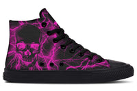 Printed Couple High-top Canvas Shoes