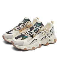 Platform wear-resistant sports and leisure travel shoes