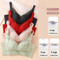 Bubble Lace Button Adjustment Push Up Prevent Accessory Breast Adjustable Bra
