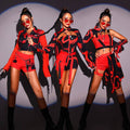Girls' Group Performance Costume Suit Korean Dance Singing Costume Hip Hop Street Dance