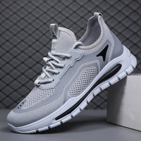 Men's Mesh Shoes Fashion Fly Knit Lightweight Breathable Sneakers Casual Sports Shoe
