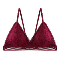 Women's Lace Chest Wrap Beauty Back And Push Up Comfortable Bra
