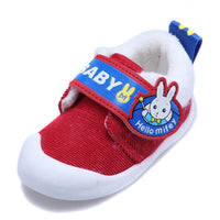 Warm cotton shoes baby plus velvet non-slip toddler shoes