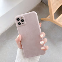 New plush soft shell mobile phone case Lens package