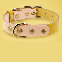 Leather cat collar