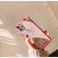 Pink Leopard Print Soft Shell