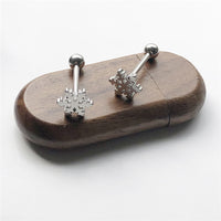 Stainless steel snow tongue nail