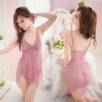 Women's Transparent Sling Fishtail Mesh Nightdress