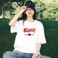 Women's Cotton Short-sleeved T-shirt