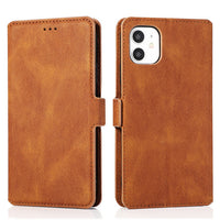 Compatible with Apple , Retro flip phone leather case