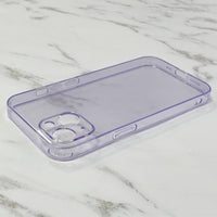 Stepless HD Transparent Tempered Glass Phone Case