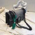 High-fashion Underarm Light-luxury Crossbody And Shoulder New Design Small Square Bag