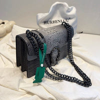 High-fashion Underarm Light-luxury Crossbody And Shoulder New Design Small Square Bag