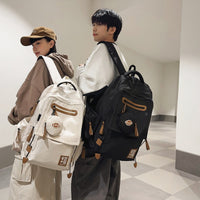 New Large-capacity Backpack Middle School Students Schoolbag