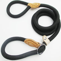 Automatically tighten telescopic reflective dog leash