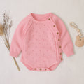 Boys And Girls In Pure Color Knitted Bag Fart Ha Clothes