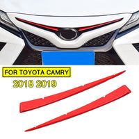 Front middle net trim strip