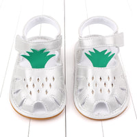 Soft rubber sole baby shoes