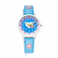 Cartoon love dial casual fashion children's watch