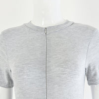 Round neck short sleeve jumpsuit