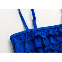 Lace children's swimsuit