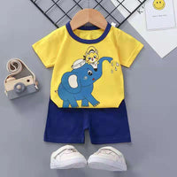 Children's Short Sleeve Shorts Suit