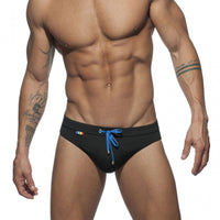 Men's Fashion Rainbow Element Swim Trunks