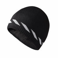 Reflective silk knitted hat