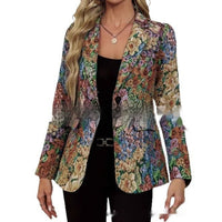 New Suit Fashion Elegant One Button Women's Coat