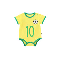 Children's Short-Sleeved Football Romper Sportswear