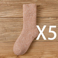 Wool Socks Women's Winter Warm Thickening