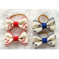 20pcs Double-layer Pet Hair Bows Assorted Colors