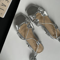Fashion Cross Lace-up Flat Sandals Soft Bottom