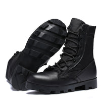 Men's Outdoor Leather Breathable High Boots