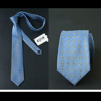 Male business striped retro suit tie