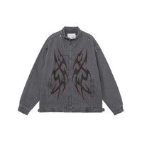 Men's Clothing Street High Street Printed Jacket Coat