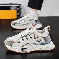 Fashion Personality Mesh Casual Dad Shoes Men