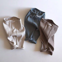 Spring And Autumn Simple All-match Thread Stretch Leggings