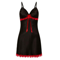 Lace lace suspender nightdress