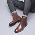 Pointed and velvet warm Martin boots